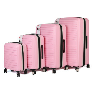 Набір валіз International Traveller 2910 - 4 Pink
