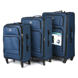 Набор чемоданов P PG 99 - 3 Blue