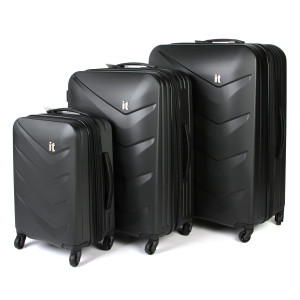 Набор чемоданов International Traveller 2301 - 3 Black