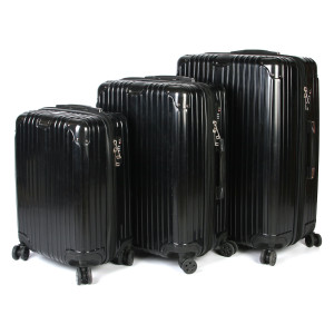 Набор чемоданов no logo JS - 109 -3 Black