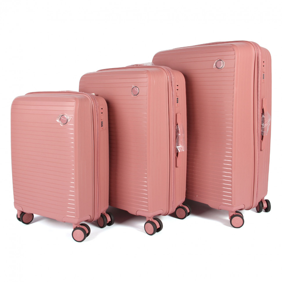Набір валіз  FASHION 166 Pink