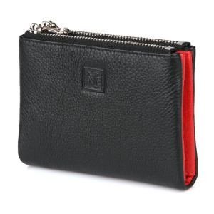 Гаманець VERMARI 9949-1806A BLACK/RED