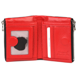 Гаманець VERMARI 9949-1806A BLACK/RED