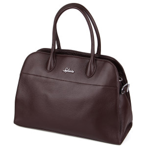 Сумка шкіра SAFENTA 98317 coffee C