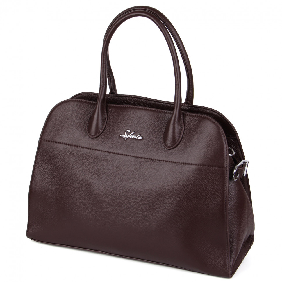 Сумка шкіра SAFENTA 98317 coffee C