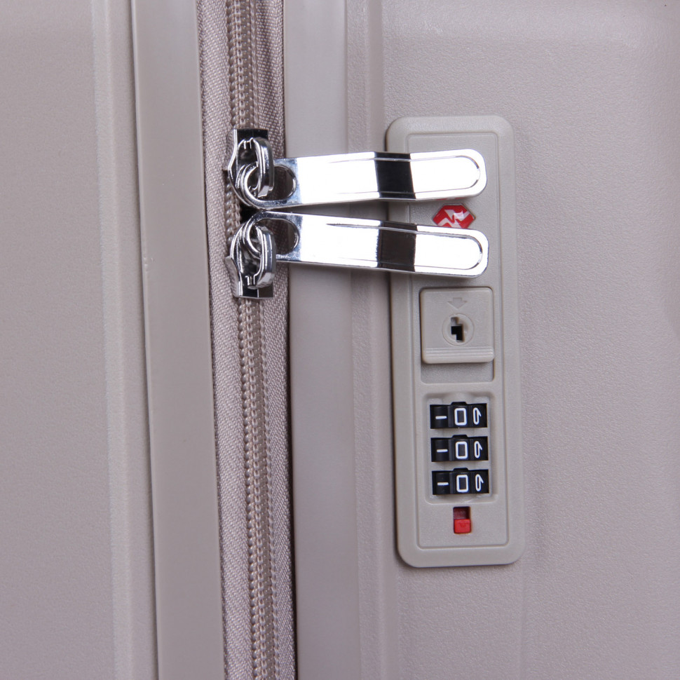 Набір валіз PP 608 Beige-grey