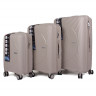 Набір валіз PP 608 Beige-grey
