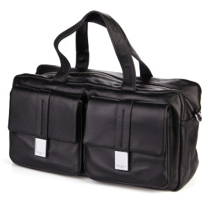 Сумка шкіра SAFENTA 98417 black F