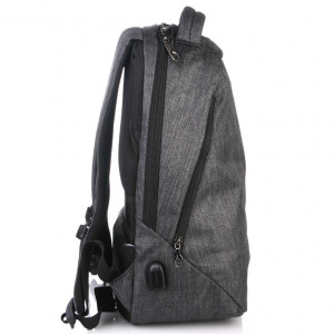 Рюкзак 14"  TIGERNU Т-В3164 USB Black grey