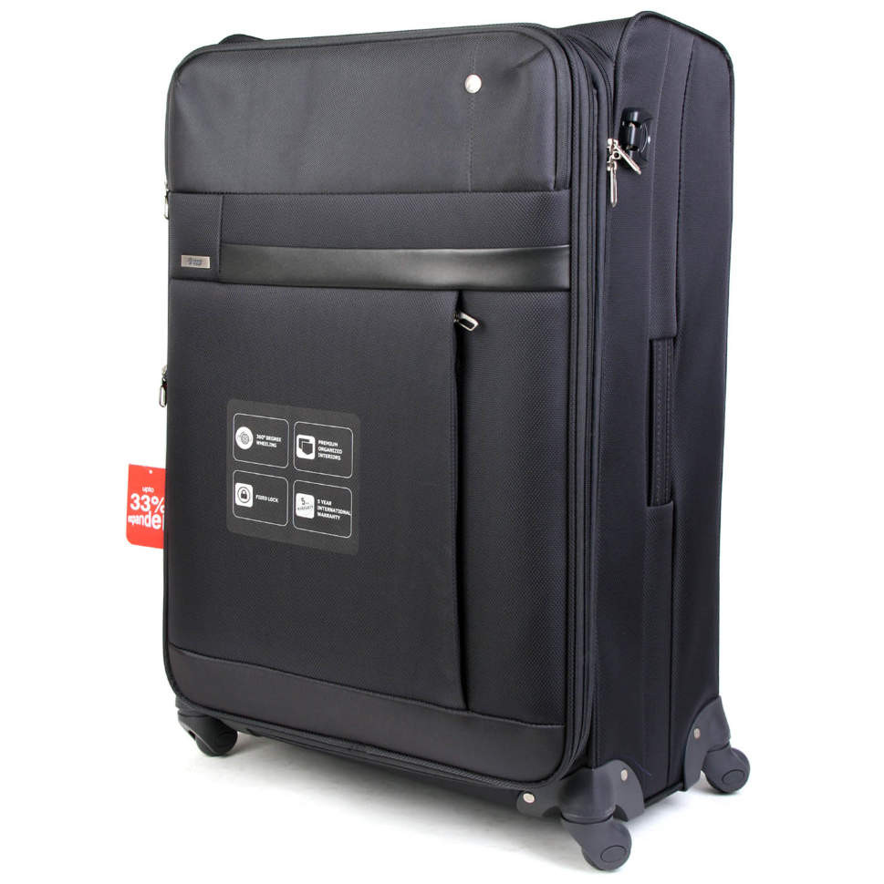 Набор чемоданов VIP 566879-3  Black