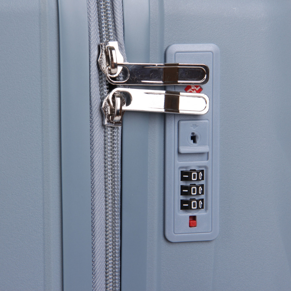 Набір валіз PP 608 Grey-blue