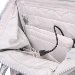 Рюкзак HIMAWARI  1881 -02 GREY/GREEN (Lt.GREY)