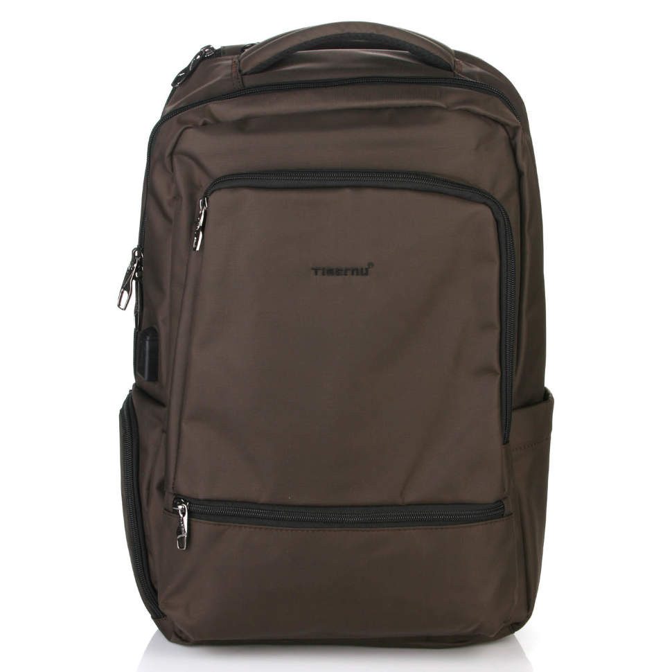 Рюкзак 15.6" TIGERNU Т-В3585 USB Coffee