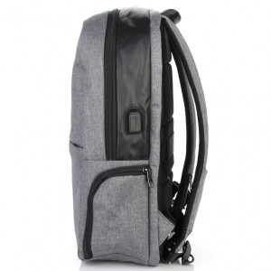 Рюкзак 15.6"  TIGERNU Т-В3506 USB Grey