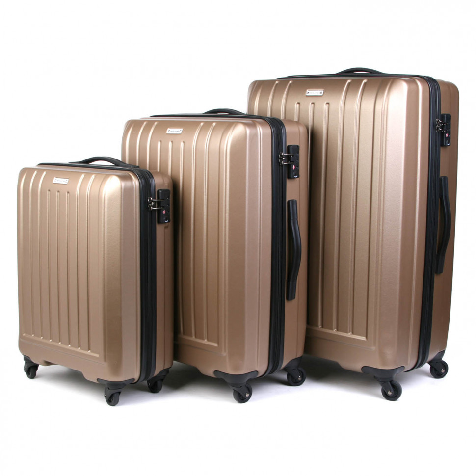 Набор чемоданов DAVID JONES 1015-3 CHAMPAGNE