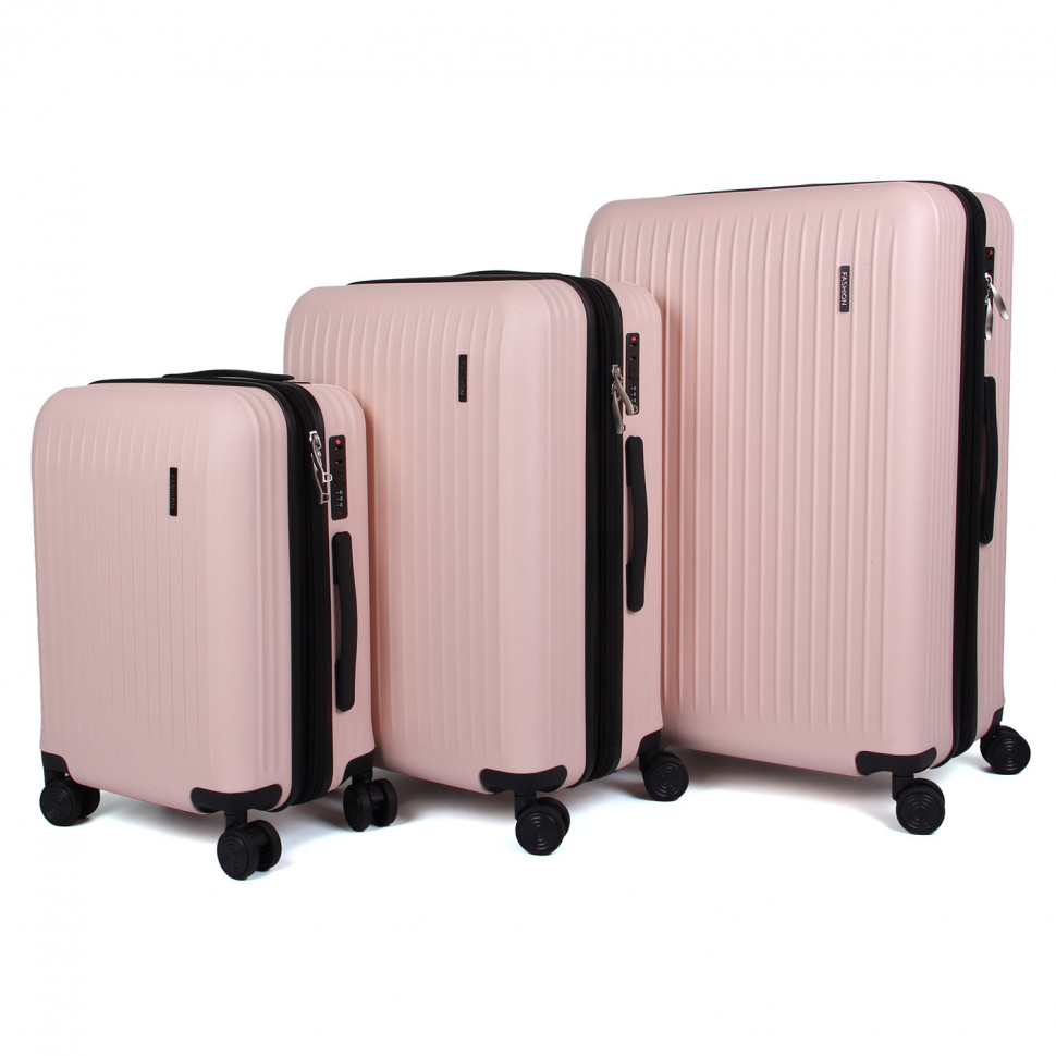 Набір валіз PC A 13 - 3 Pink