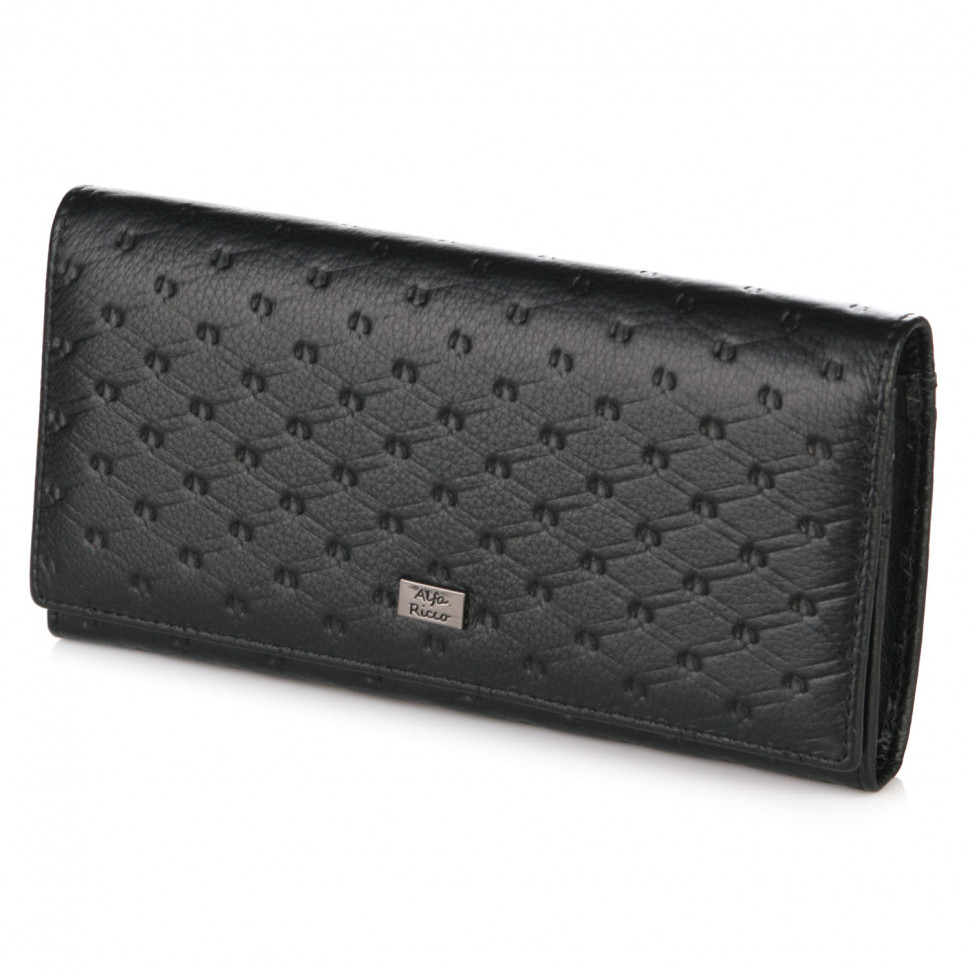 Кошелек ALFA RICCO 2030 Black MM
