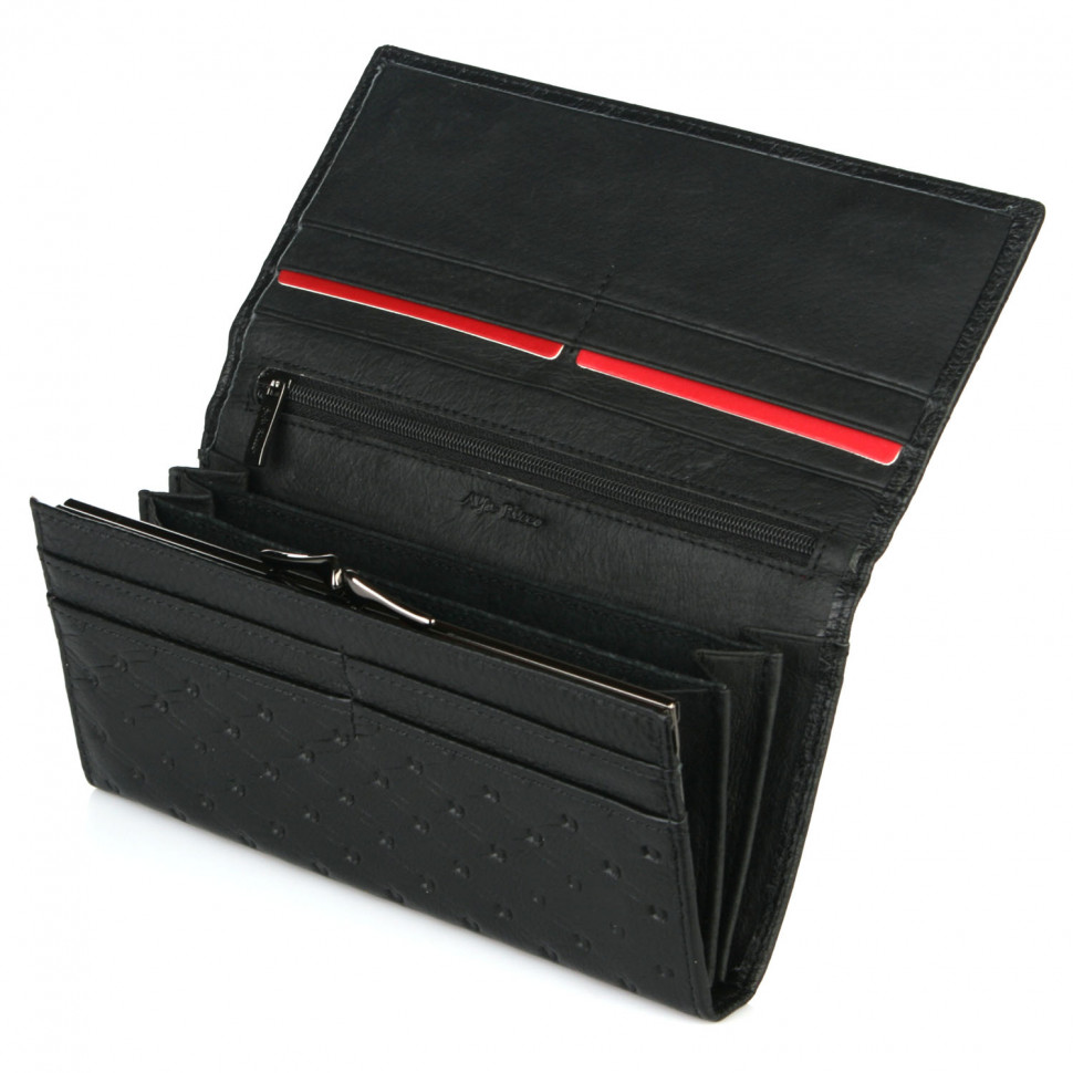 Кошелек ALFA RICCO 2030 Black MM