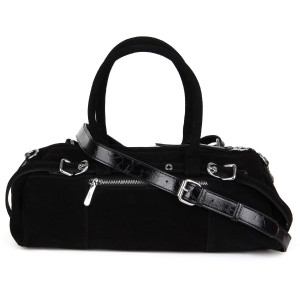 Сумка замш SAFENTA 98420 black F