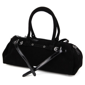 Сумка замш SAFENTA 98420 black F