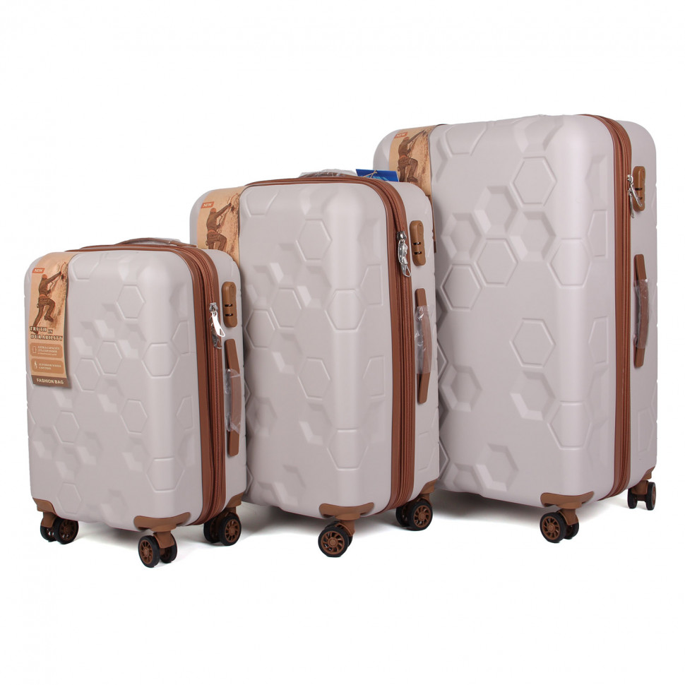 Набір валіз PC A 16 - 3 Beige