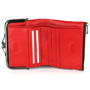Кошелек VERMARI 9930-1806A BLACK / RED