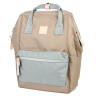 Рюкзак HIMAWARI  1881 - 22  KHAKI / GREY  灰拼卡其
