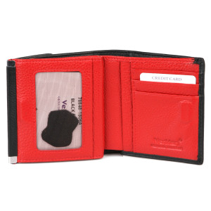 Гаманець VERMARI 78848-1806A BLACK/RED