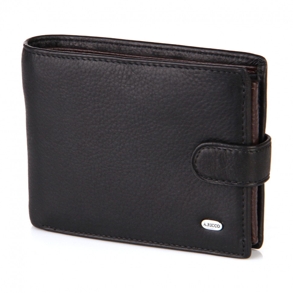 Портмоне ALFA RICCO 3204 Black CO  NC