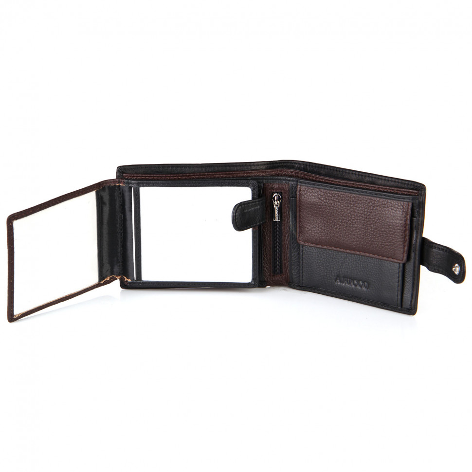 Портмоне ALFA RICCO 3204 Black CO  NC