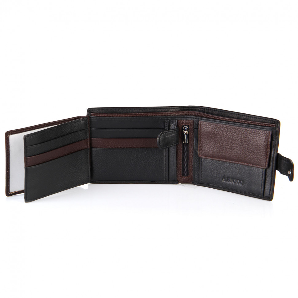 Портмоне ALFA RICCO 3204 Black CO  NC