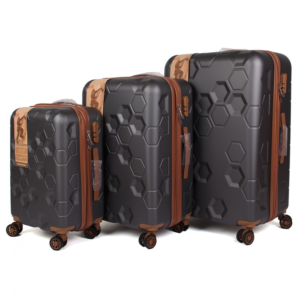 Набір валіз PC A 16 - 3 D.Grey