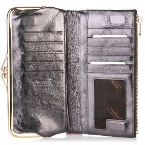 Кошелек VERMARI 3991-1701 BLACK-SILVER