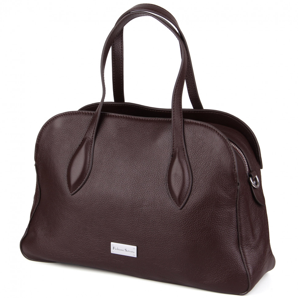 Сумка шкіра SAFENTA 9609 coffee C