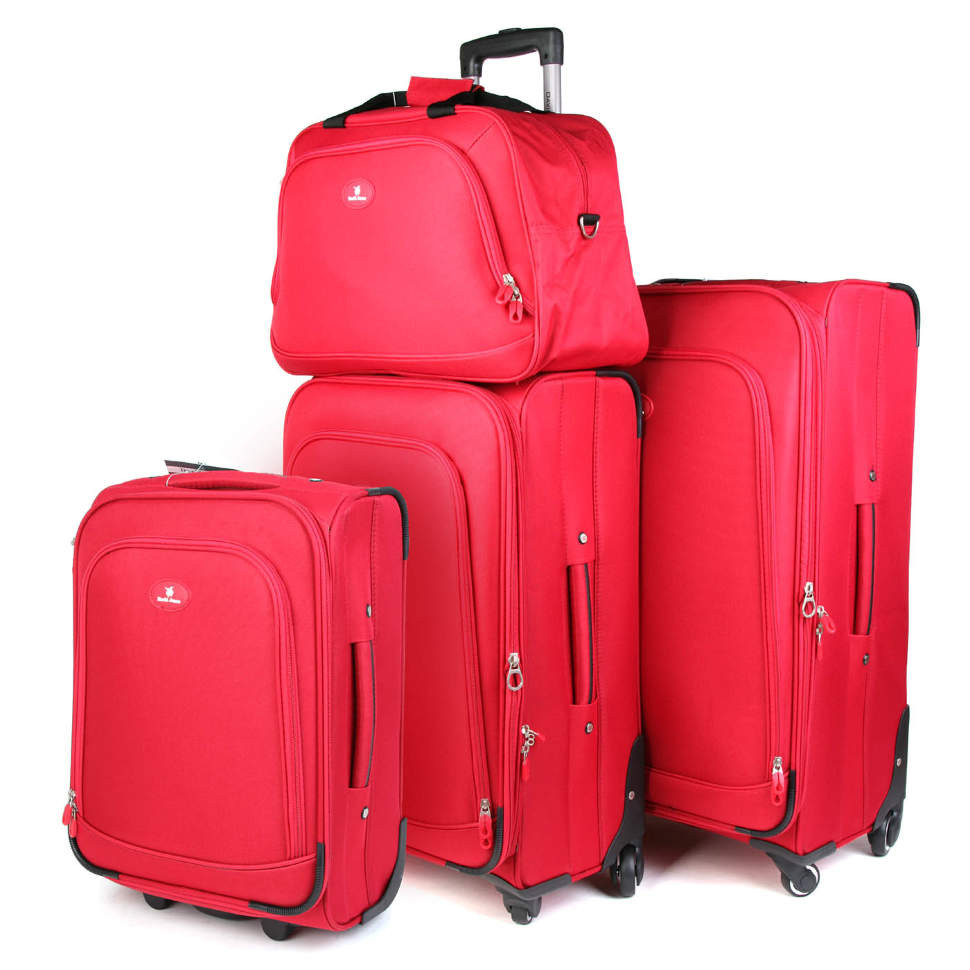 Набор чемоданов DAVID JONES 2000-4R  RED