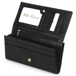 Кошелек ALFA RICCO 3417 Black LB