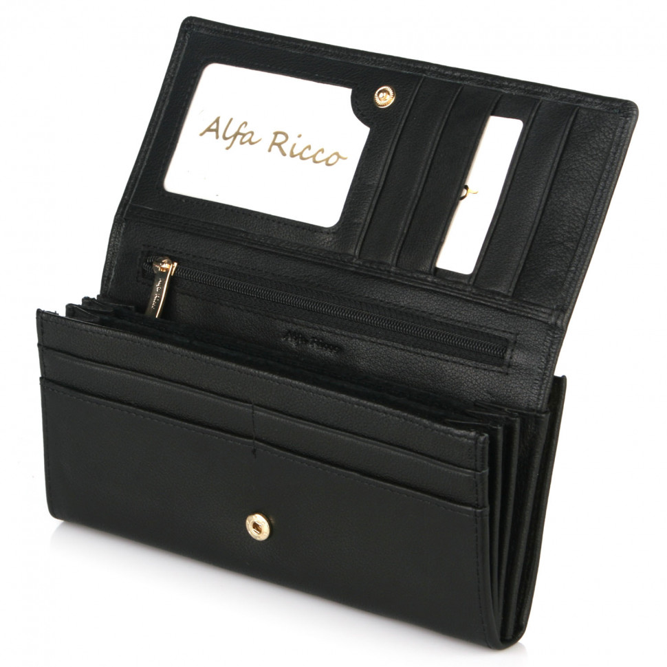 Кошелек ALFA RICCO 3417 Black LB