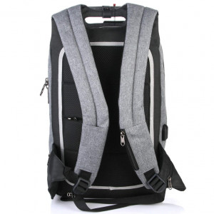 Рюкзак 15.6"  TIGERNU Т-В3662A USB Grey Black