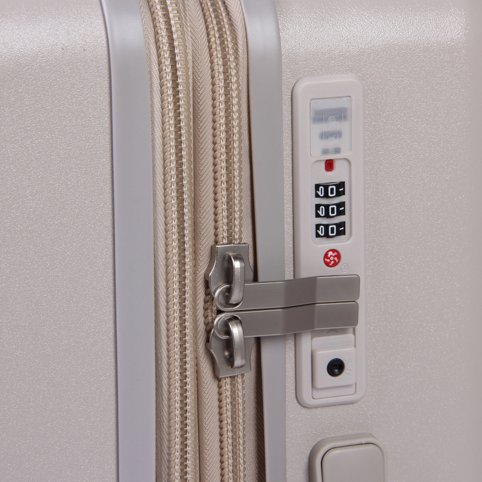 Набір валіз  1222 Cream Brown