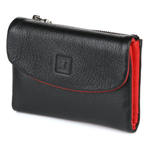 Гаманець VERMARI 3907-1806A BLACK/RED