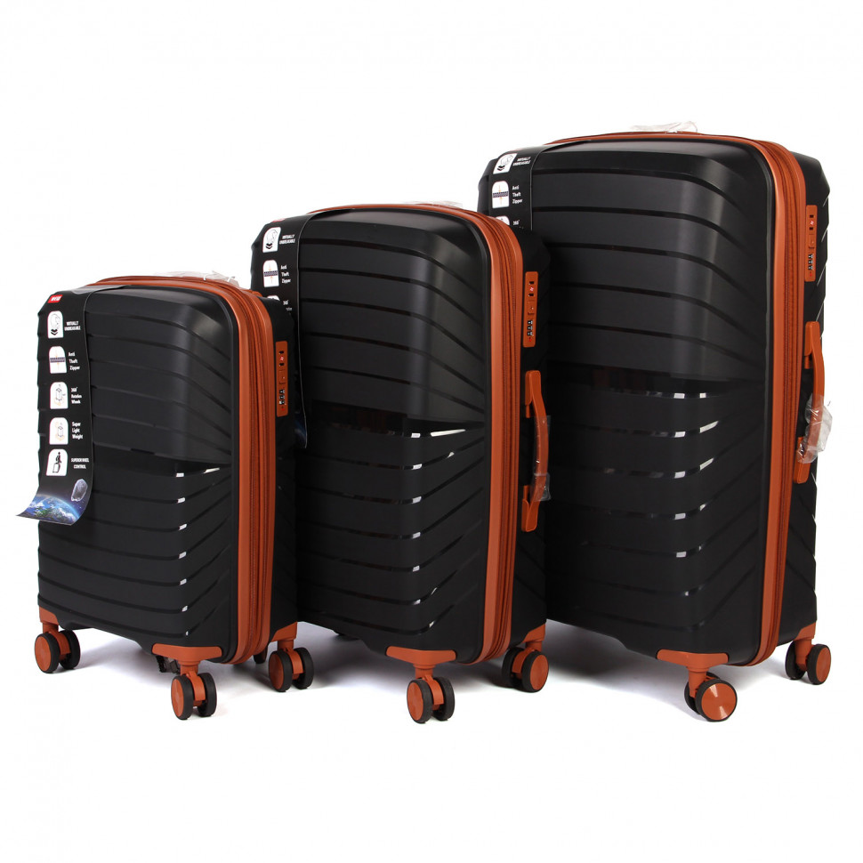 Набір валіз PP 175 Black