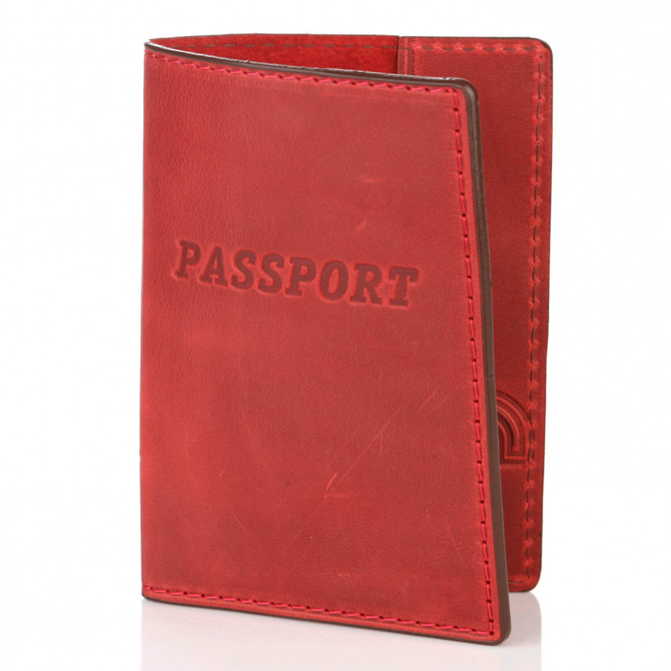 Обл.кож."Passport" PJ (красн)         134-49-01