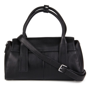 Сумка шкіра SAFENTA 98321 black F