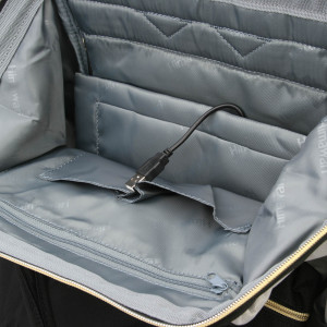 Рюкзак HIMAWARI  9001 BLACK/GREY  BK/GY