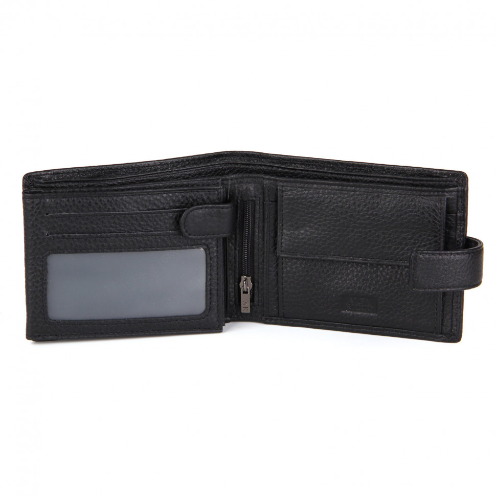 Портмоне ALFA RICCO 3204 BLK SC
