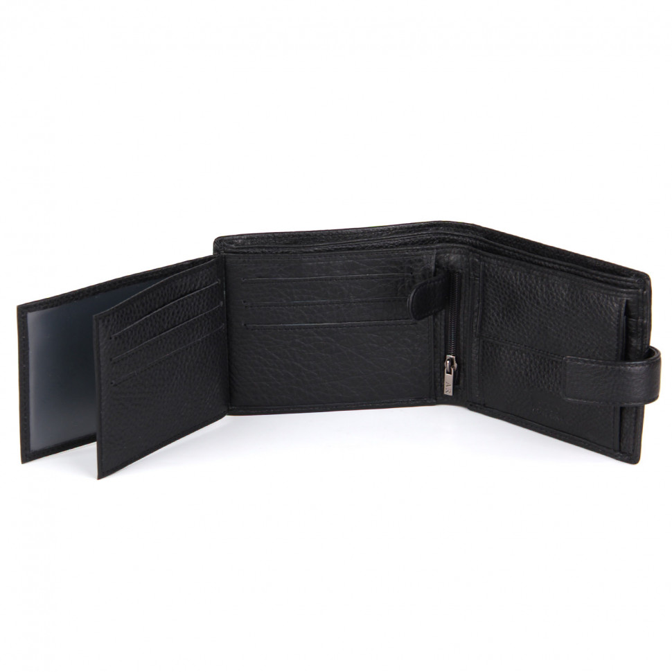 Портмоне ALFA RICCO 3204 BLK SC