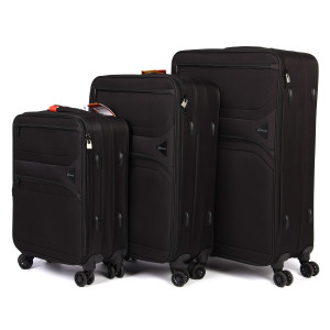 Набір валіз 5703-3  Black