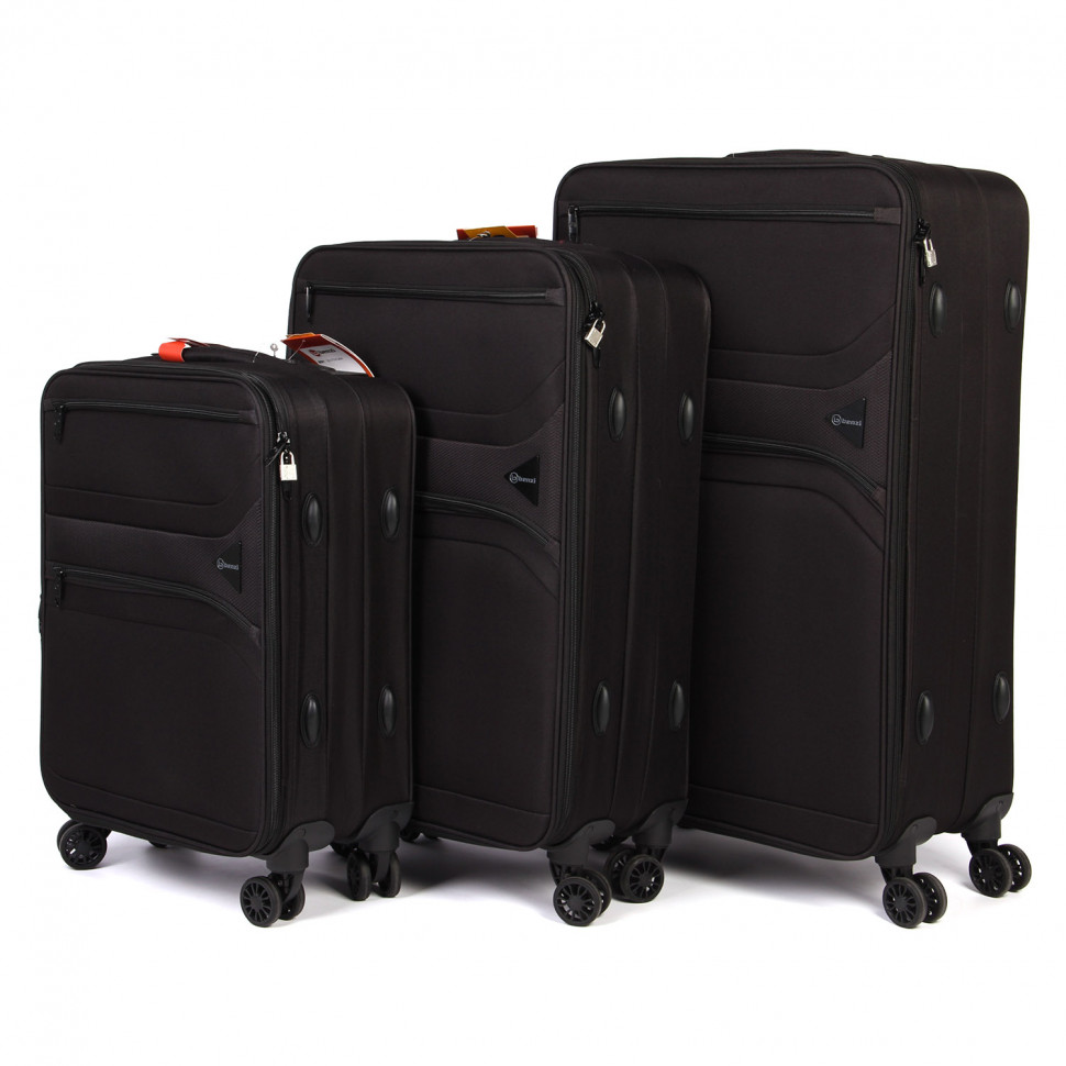 Набір валіз 5703-3  Black
