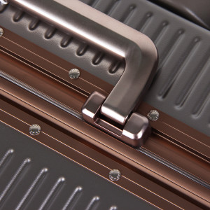 Набір валіз 328 (20-24)  L.Grey (Mineral Gold)