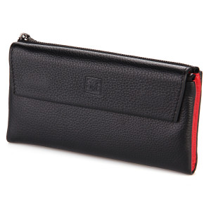 Гаманець VERMARI 3992-1806A BLACK/RED